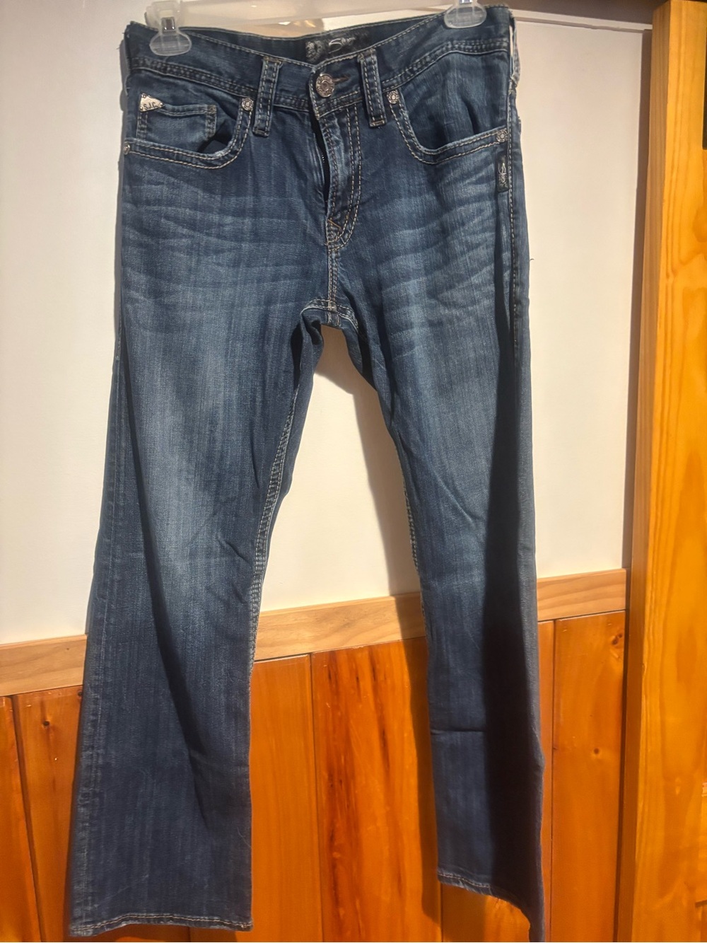 Silver Jeans Women's Blue Boot Cut Jeans